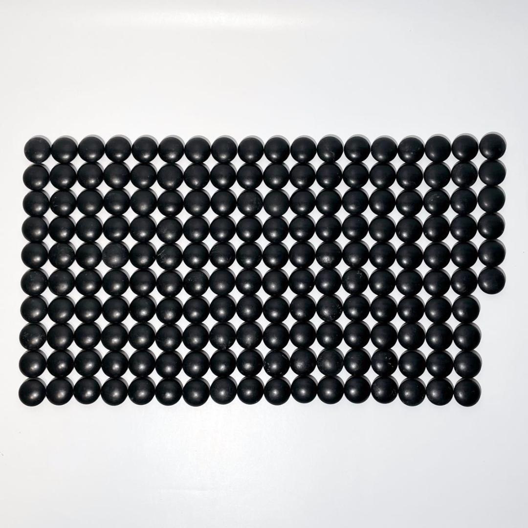 碁石 蛤 37号 38号 那智黒 高級 極厚 囲碁 白石 黒石 碁笥付き