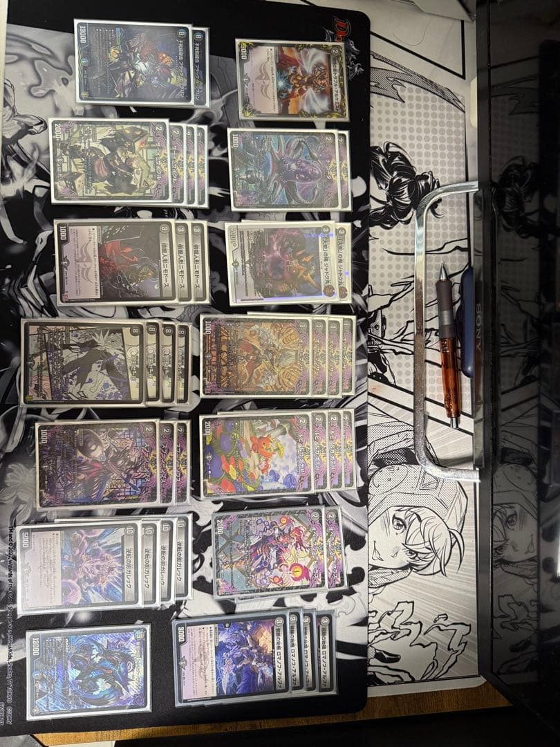 激強デュエマ引退デッキ（4個）