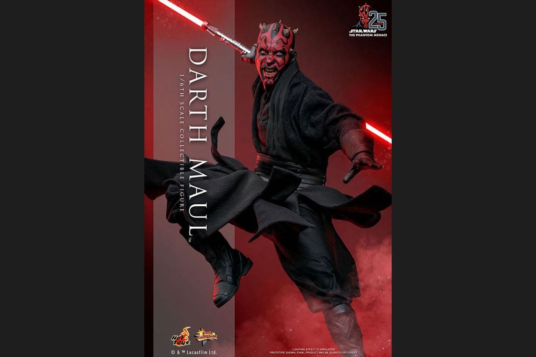 ダース・モール 2.0 ホットトイズ 1/6スケールフィギュア