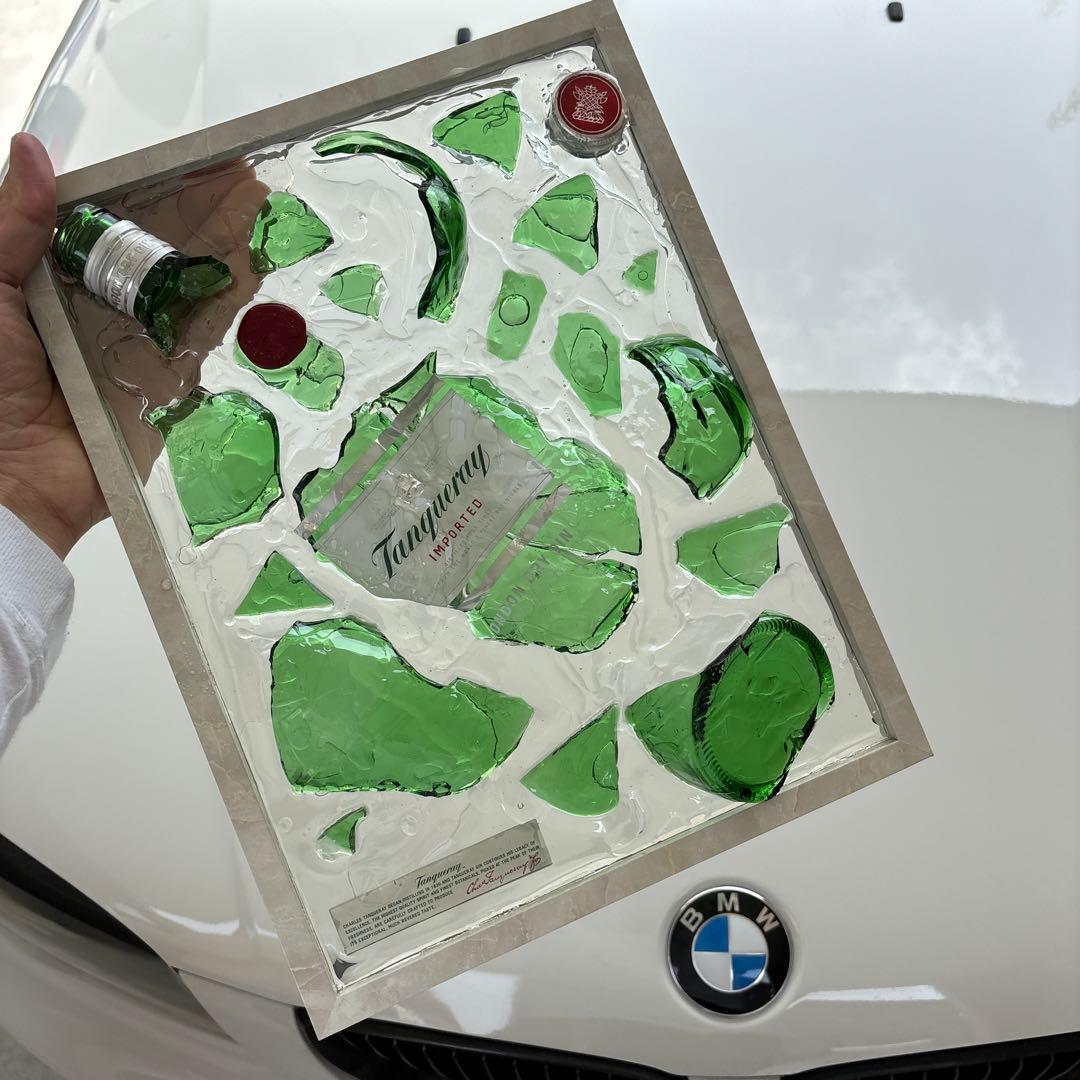 ジン   タンカレー  ジントニック 壁掛け アート