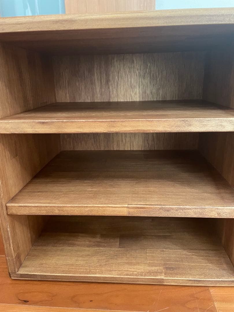 無垢材のユニットボックス⭐︎ オープンシェルフ