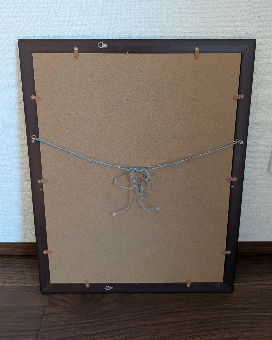 【値下げ】 夜のカフェテラス ゴッホ 手彩仕上 高精細巧芸画/インテリア 額入り