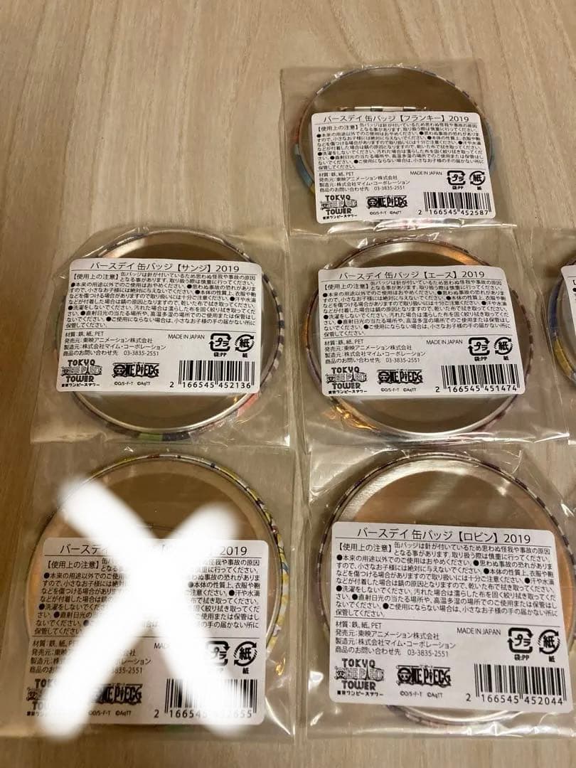 2019 バースデー缶バッジ　まとめ