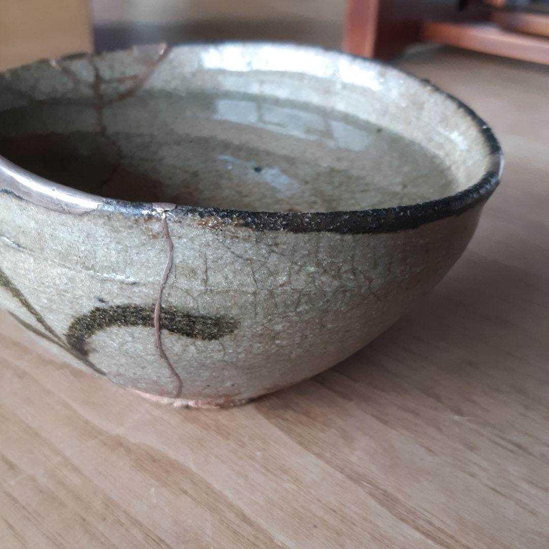 古唐津　絵唐津茶碗