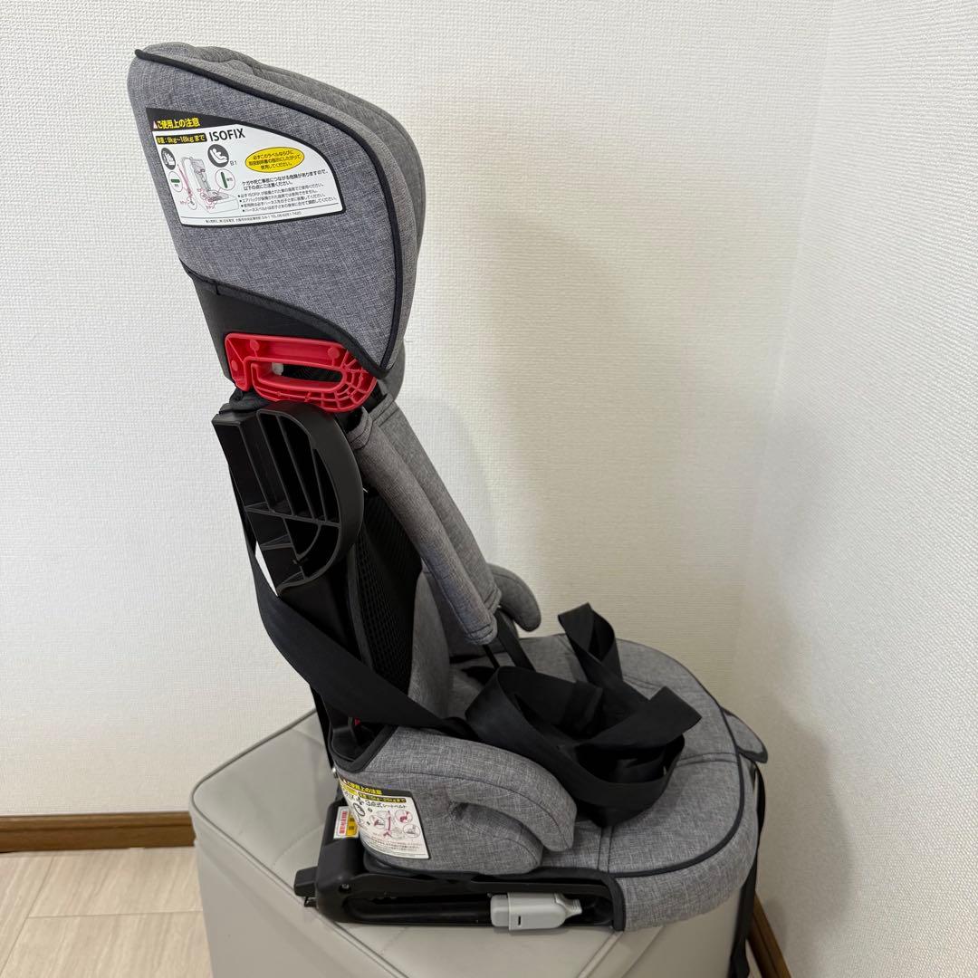 【美品】日本育児 チャイルドシート トラベルベスト EC fix ISOFIX
