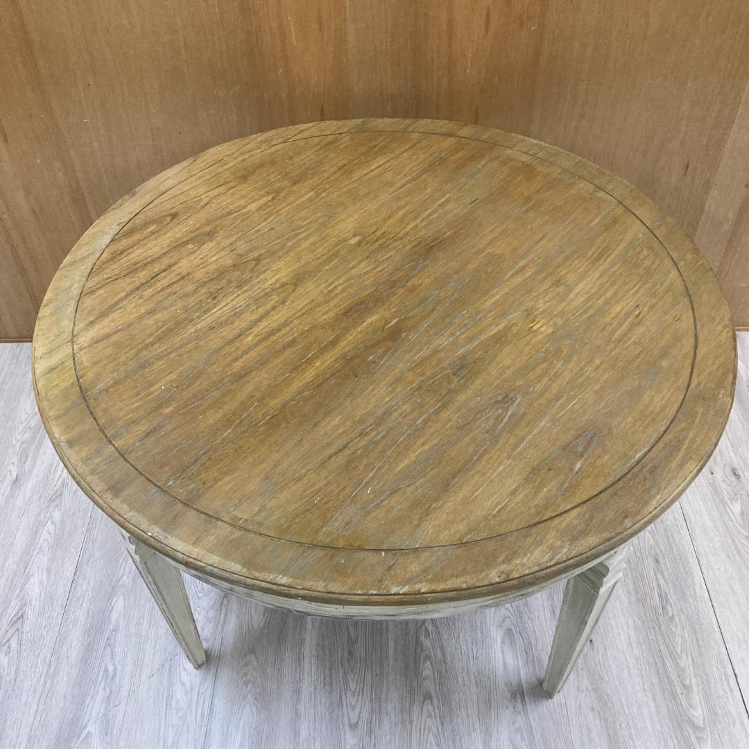 ブランドジュリエ 　ラウンドテーブル 　フレンチ 　シャビー 　丸テーブル