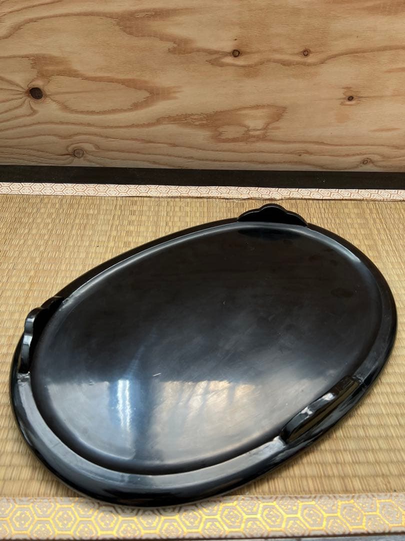 鯉の置物　金工師岩坪信光作　金属工芸品　鯉　縁起物　置物　信光　台座付き