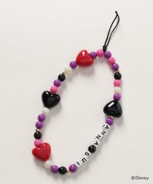 【新品】アナスイ✨アリス スマホストラップ Disney コラボ パープル