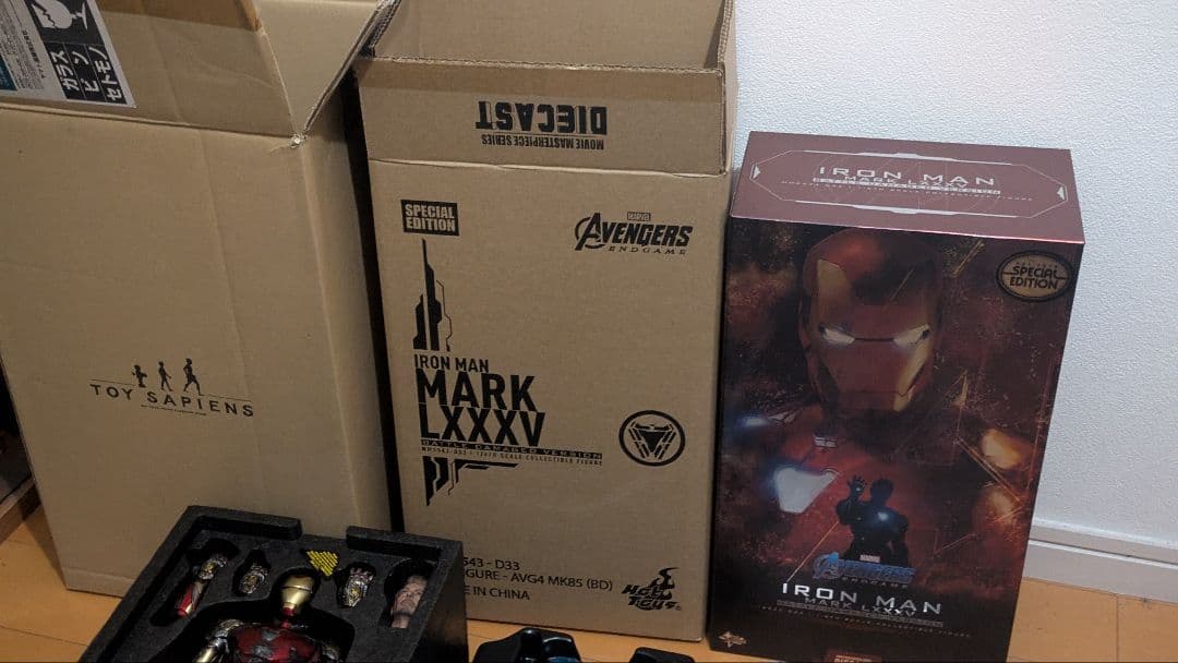 ホットトイズ　アイアンマン　MK85 バトルダメージ版　スペシャルエディション