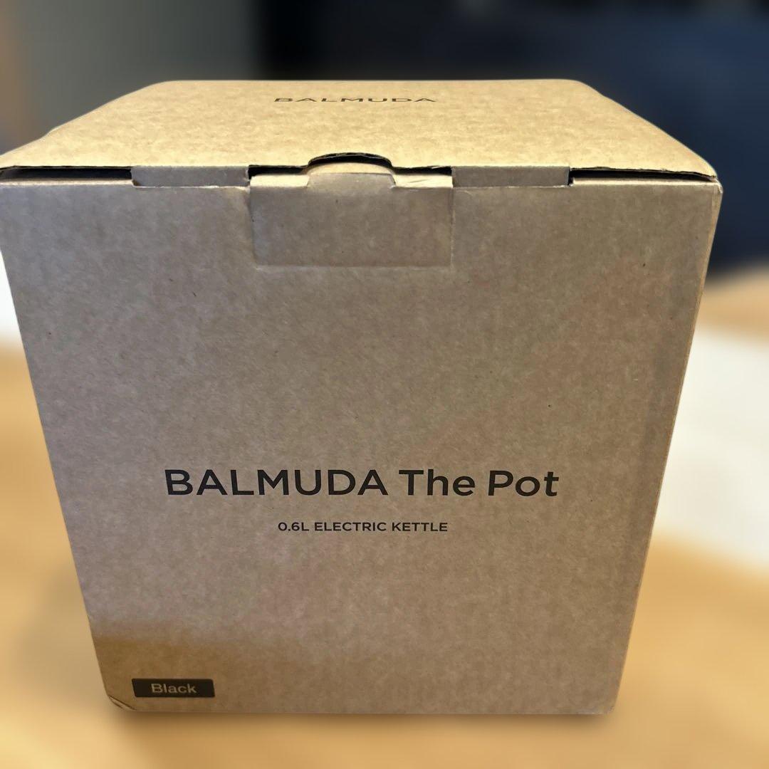 バルミューダ　BALMUDA The Pot ブラック