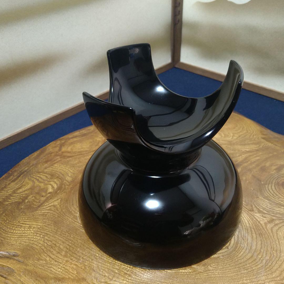 夢子AC80 輪島塗 菓子器 灯籠型菓子器 蓋付 三脚 木製漆 高脚 木箱