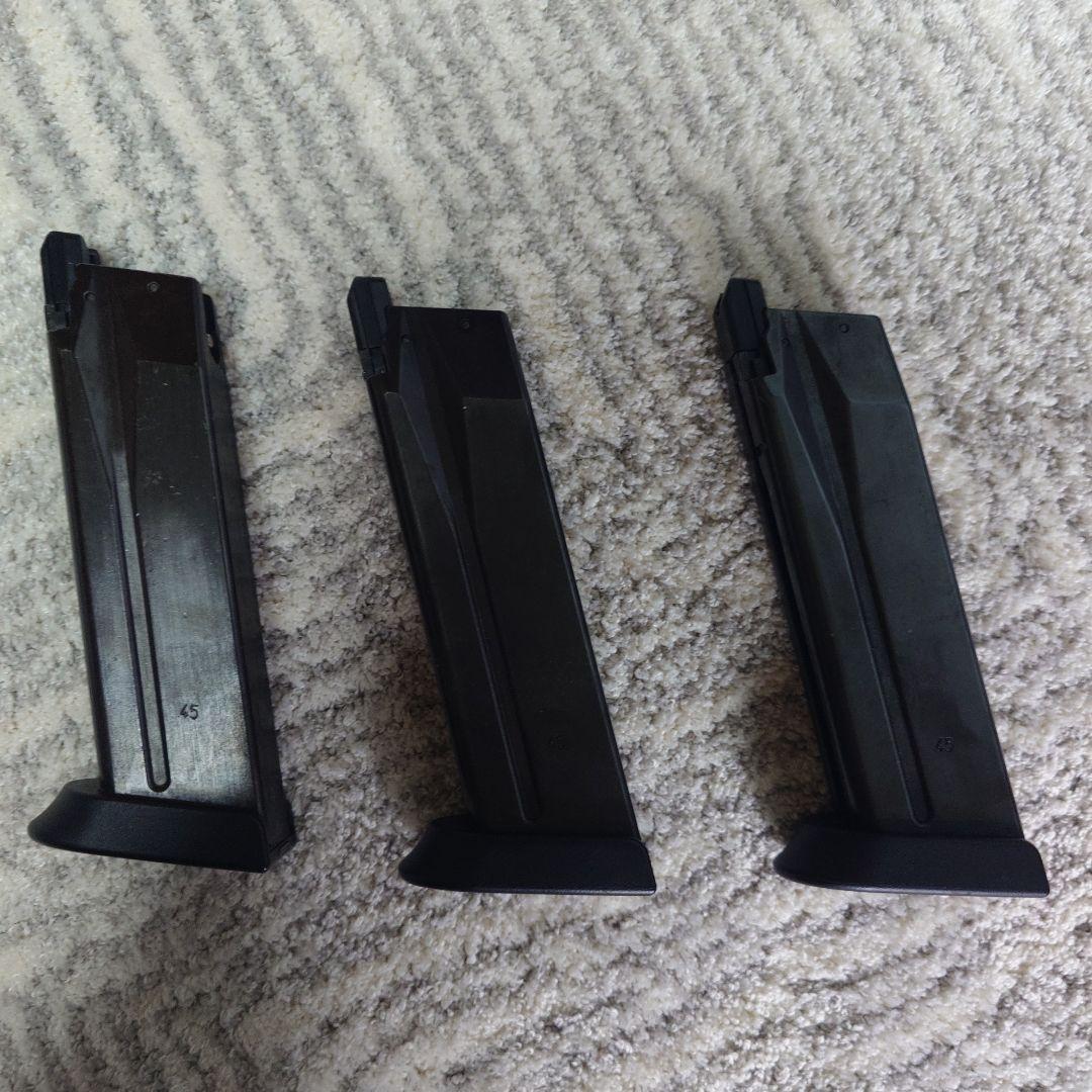 HK45 ライト付き マガジン3本＋ロングマガジン