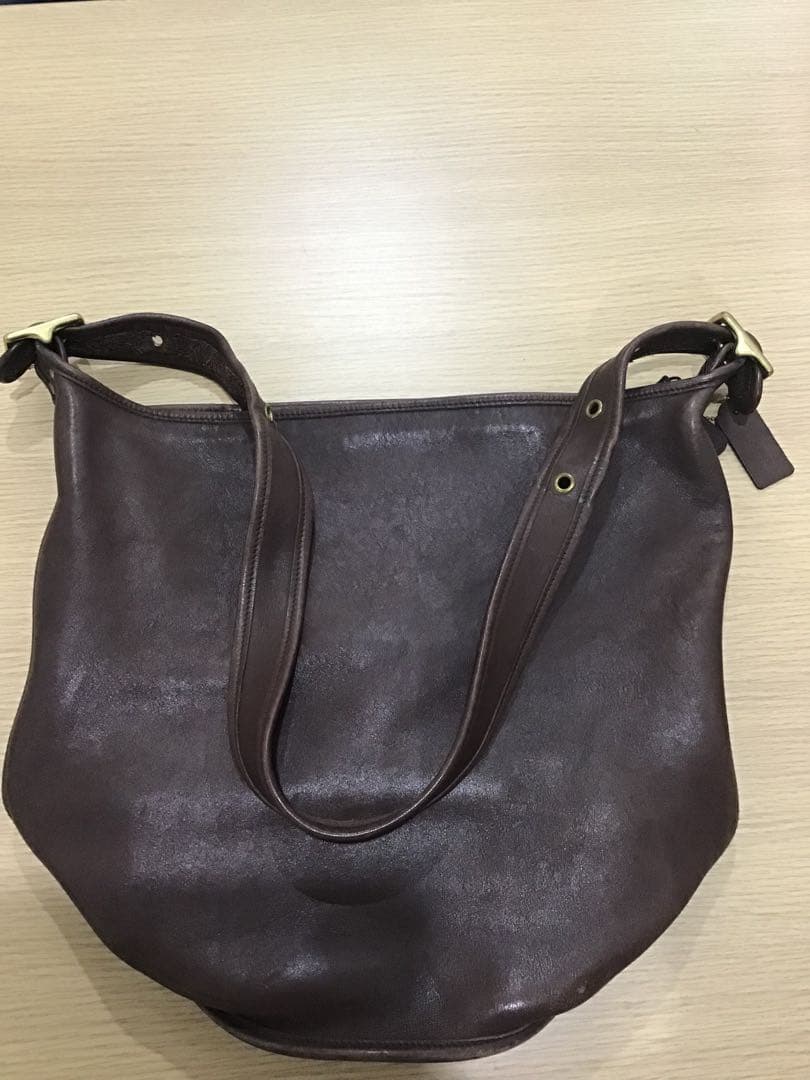 COACH オールド 00s ブラウン ショルダーバッグ