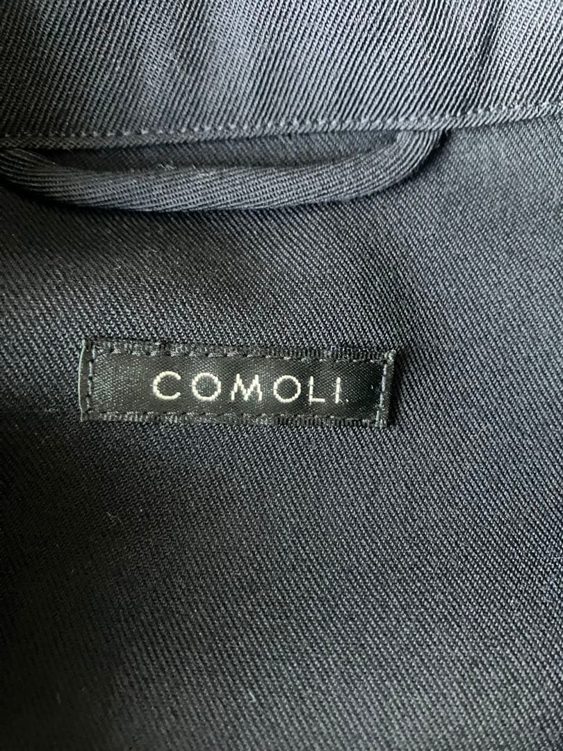 comoli コモリ オールインワン ウール ネイビー 2