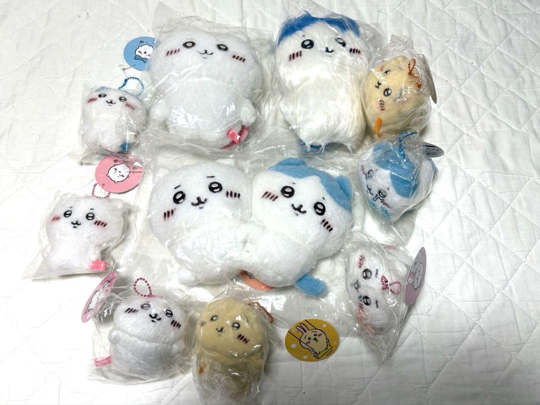 ちいかわ　ほわほわぬいぐるみ　失敗しちゃった今日の討伐マスコットまとめ販売10点