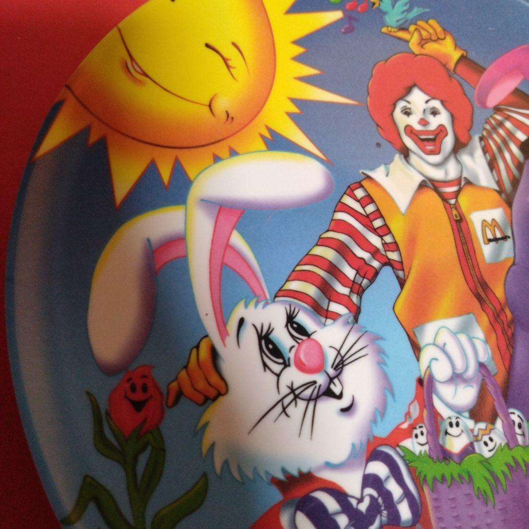 77　マクドナルド　グリマス　ロナルド　絵皿　お皿　プレート　ミールトイ