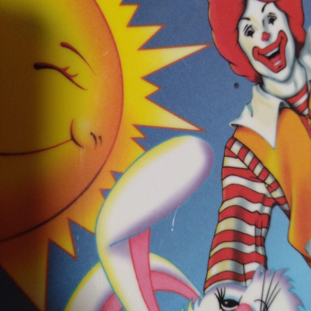 77　マクドナルド　グリマス　ロナルド　絵皿　お皿　プレート　ミールトイ