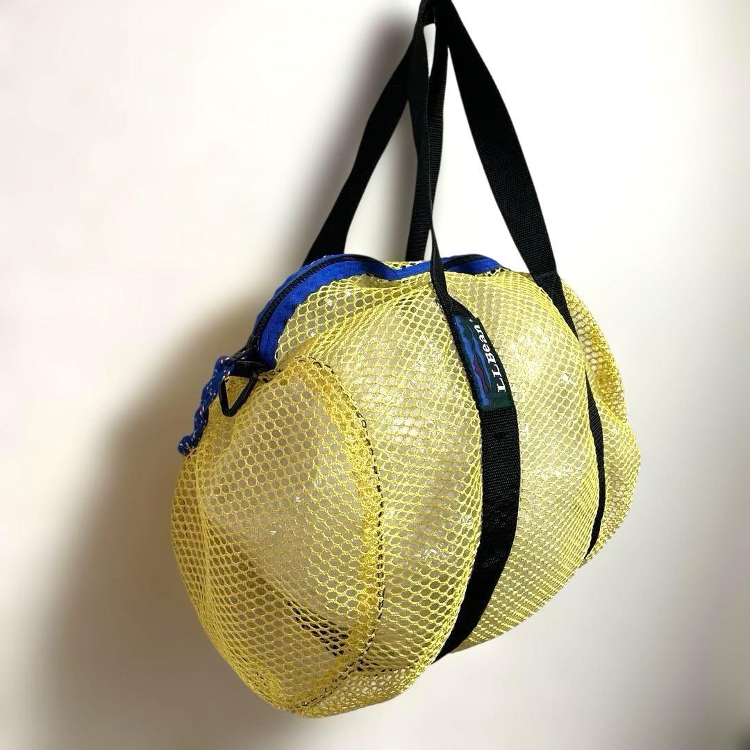 80s 90s L.L.BEAN エルエルビーン メッシュ ボストン バッグ