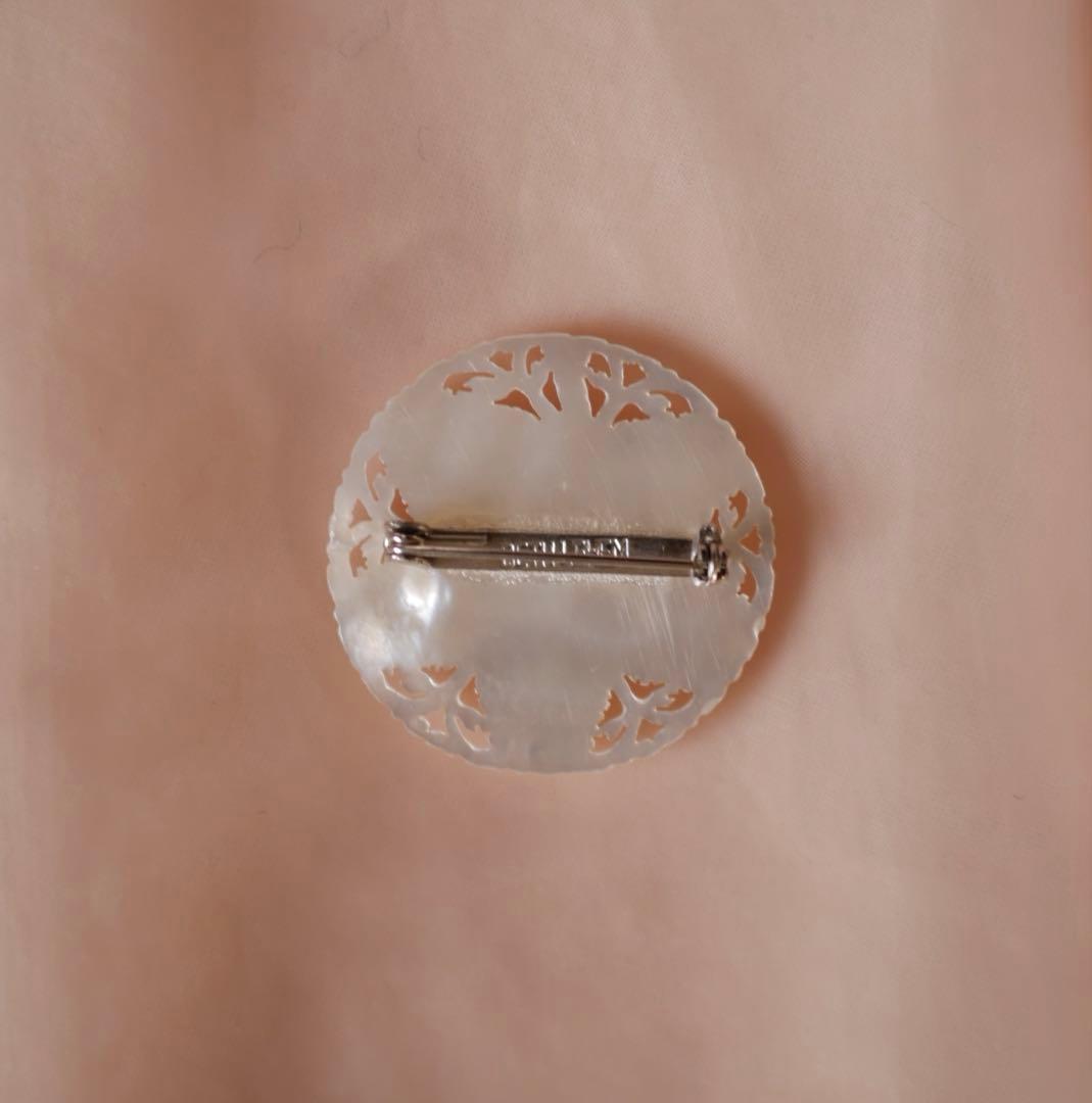 ベツレヘムパール ブローチ