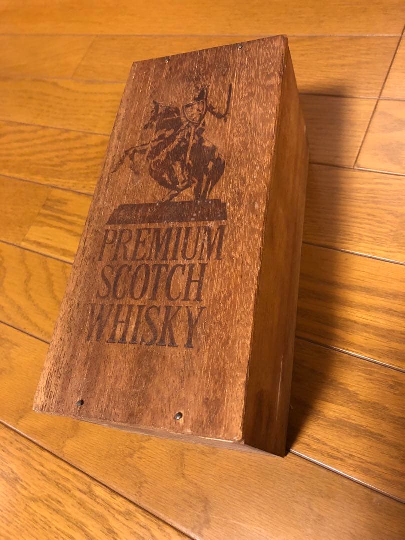 希少古酒　シーバスリーガル12年木箱入り　1970年代物