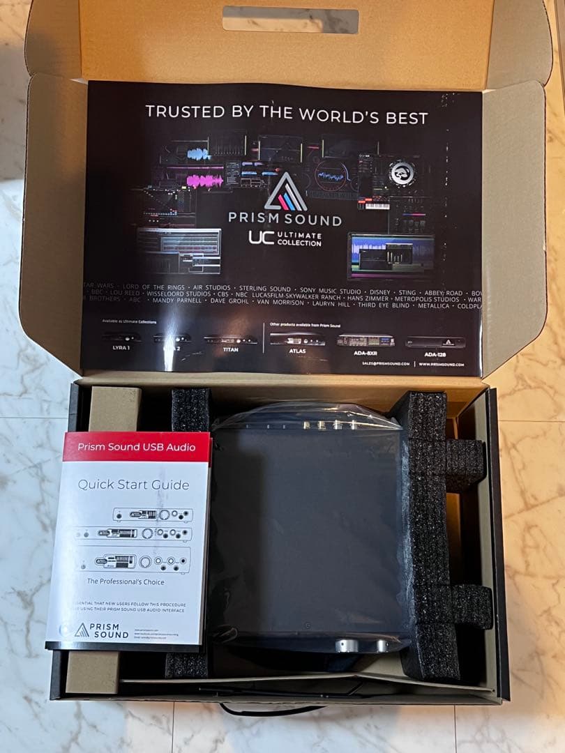 並行新品 Prism Sound Lyra 2 代行保証1年無償