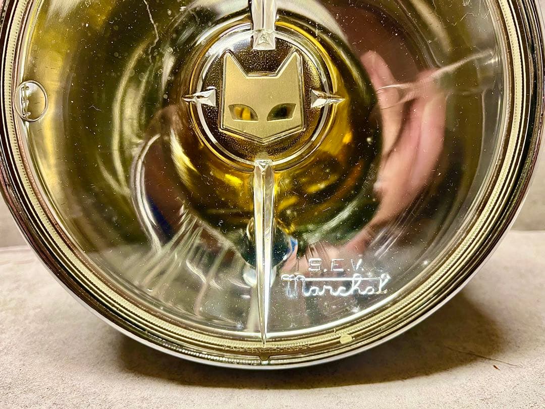 当時物 マーシャル 722/702 ヘッドライト MARCHAL