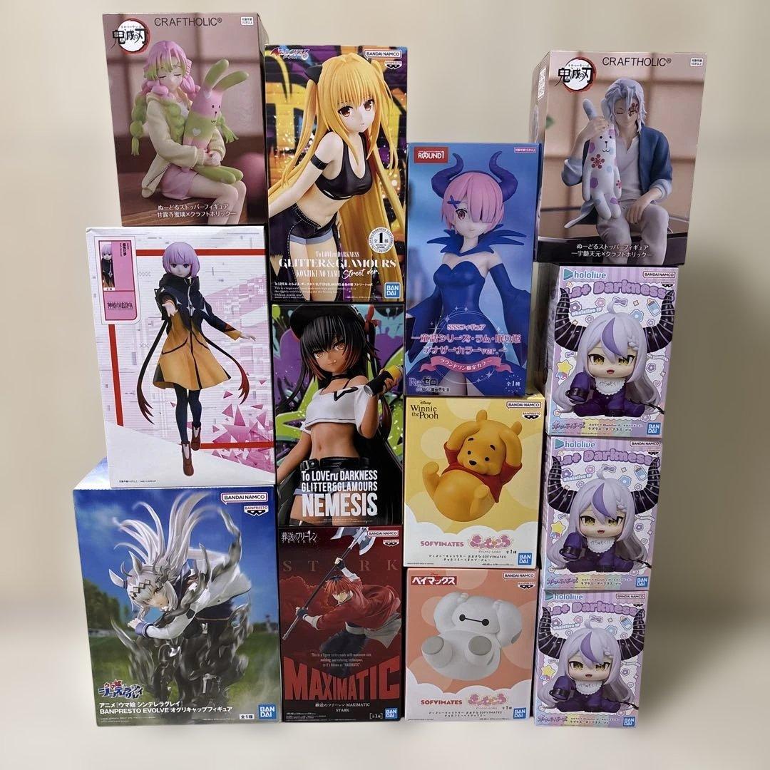 最近フィギア　プライズ　まとめ売り　鬼滅の刃　ホロライブ　To LOVEる