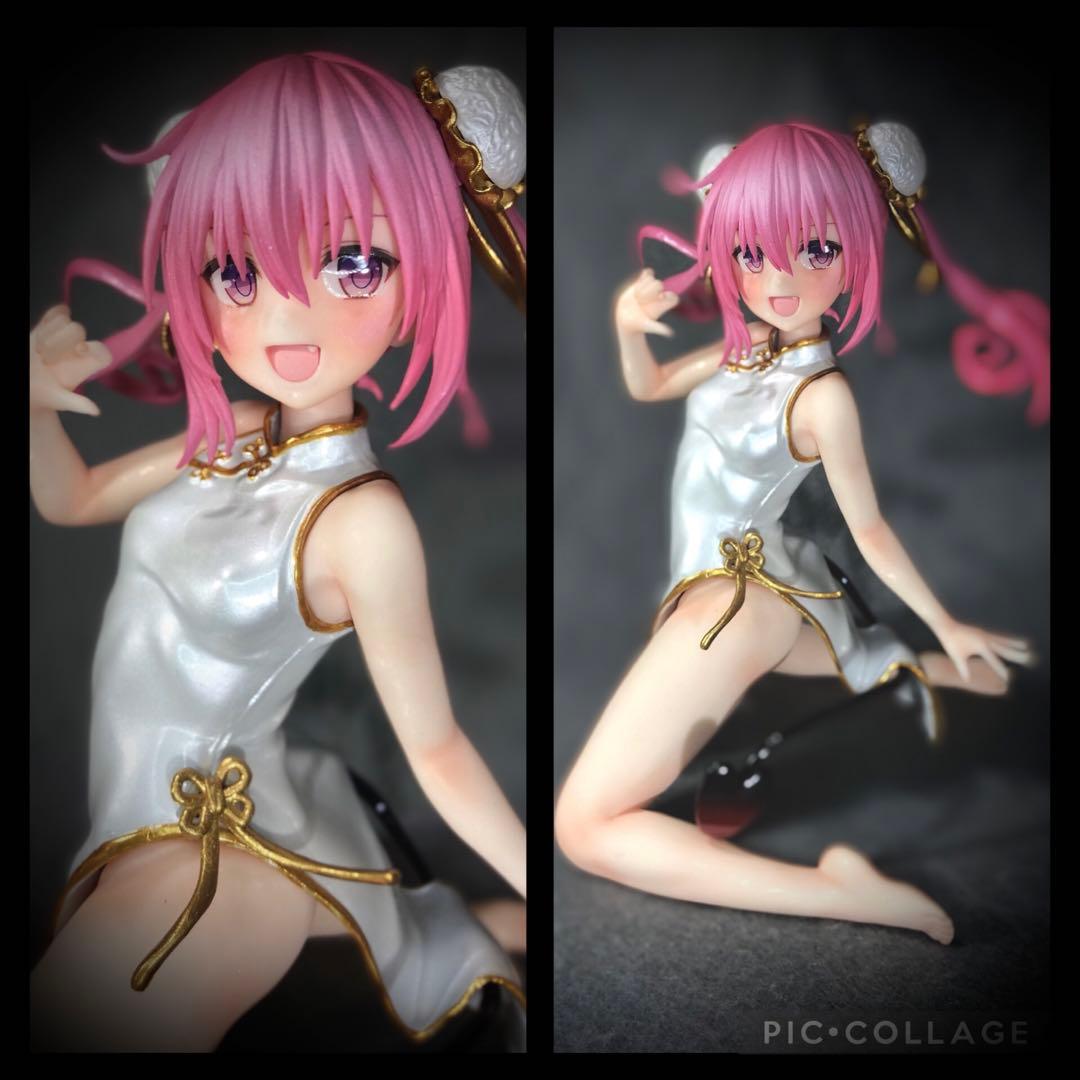 ToLOVEる　とらぶる　ナナ　フィギュア　リペイント　元箱付き　チャイナドレス