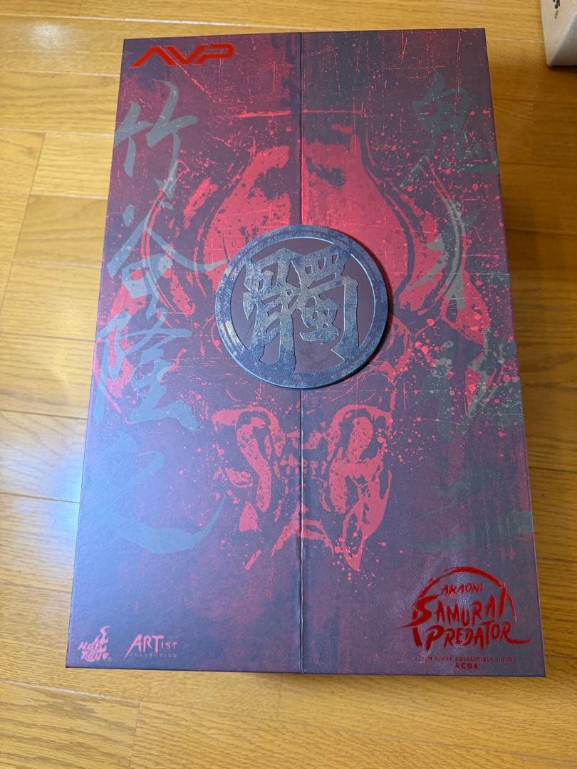 ホットトイズ 赤鬼サムライ・プレデター（竹谷 隆之 ｘ 鬼木 祐二） 1/6中古