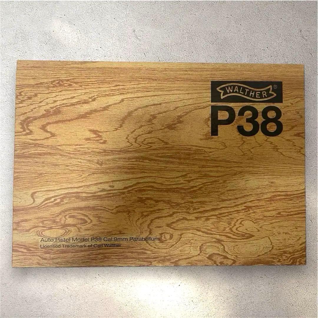 【未使用品】マルゼンワルサーP38 ガスブローバックモデル ブラック