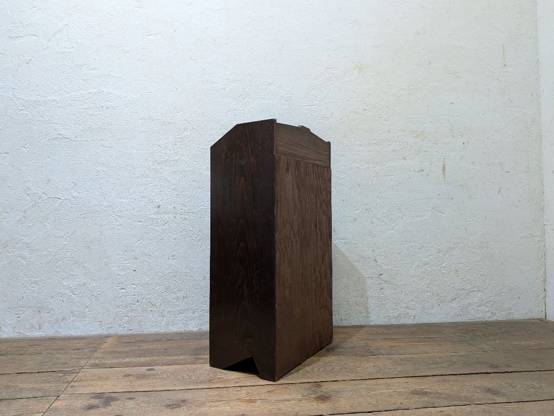 1122 ヴィンテージ　杉のオープンラック　飾り棚　収納棚　本箱　古道具　レトロ