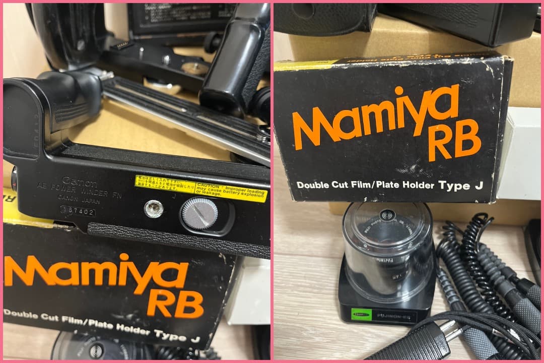 ジャンク カメラパーツ Canon キヤノン Nikon ニコン Mamiya