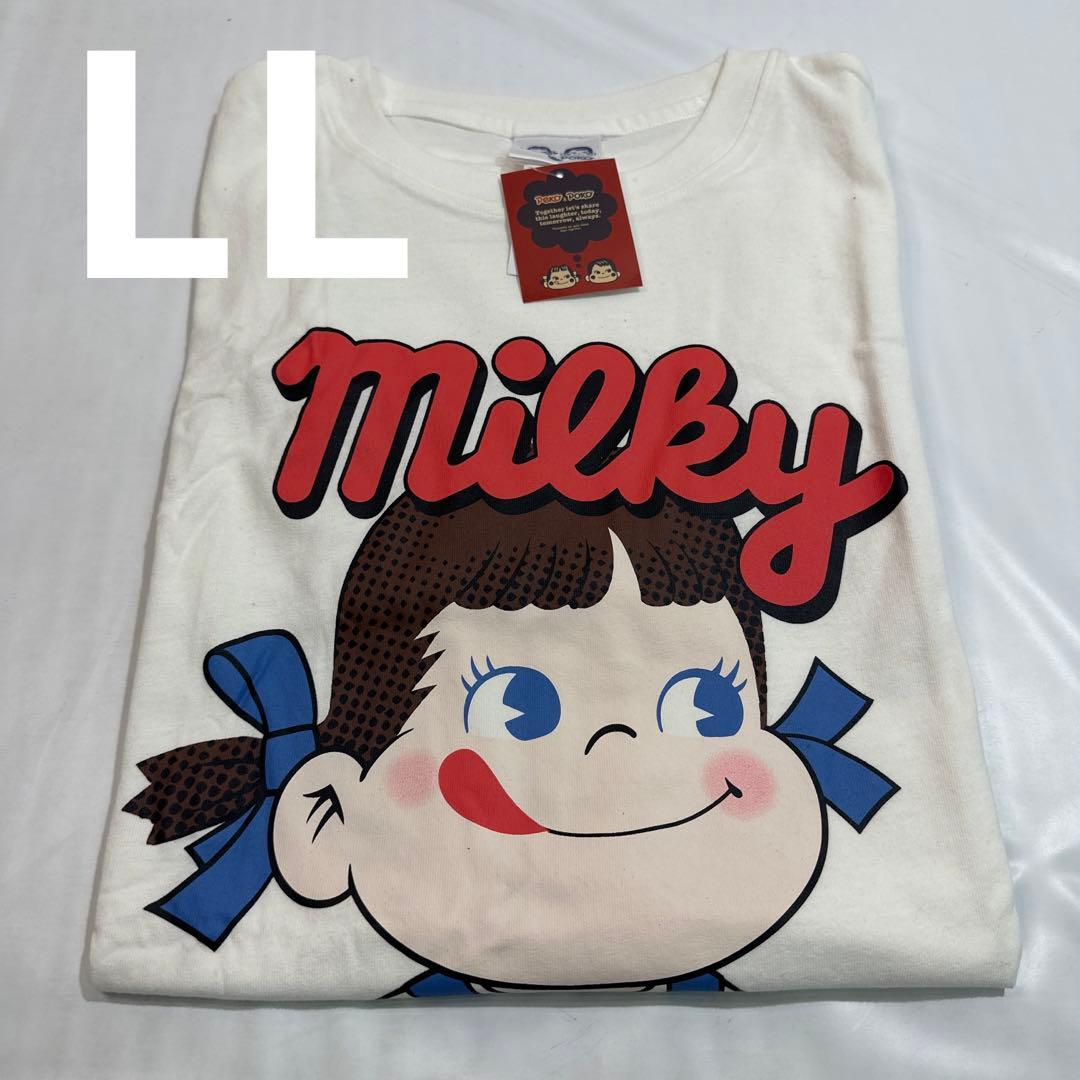 新品未使用　ペコちゃん　Tシャツ  半袖　半袖Tシャツ  ルームウェア