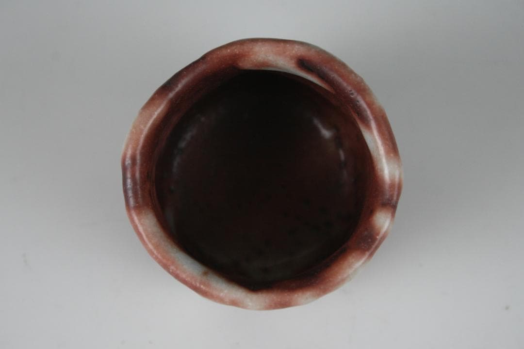 美濃焼　加藤 健　赤志野ぐい呑　11