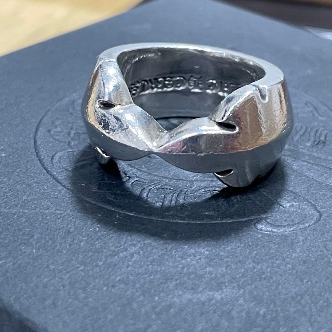 CHROME HEARTS ダブルフレアニーリング