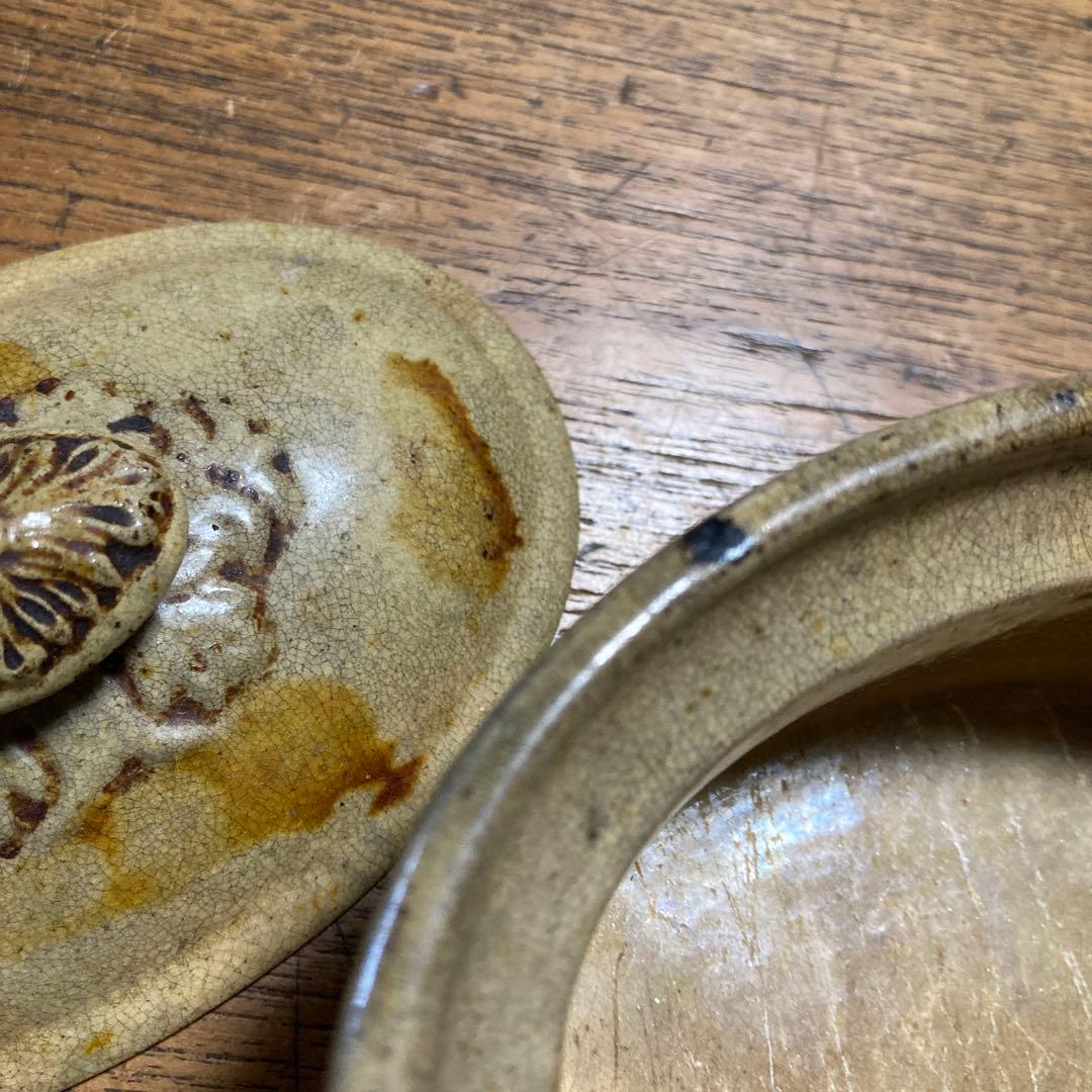 フランスアンティーク　テリーヌポット