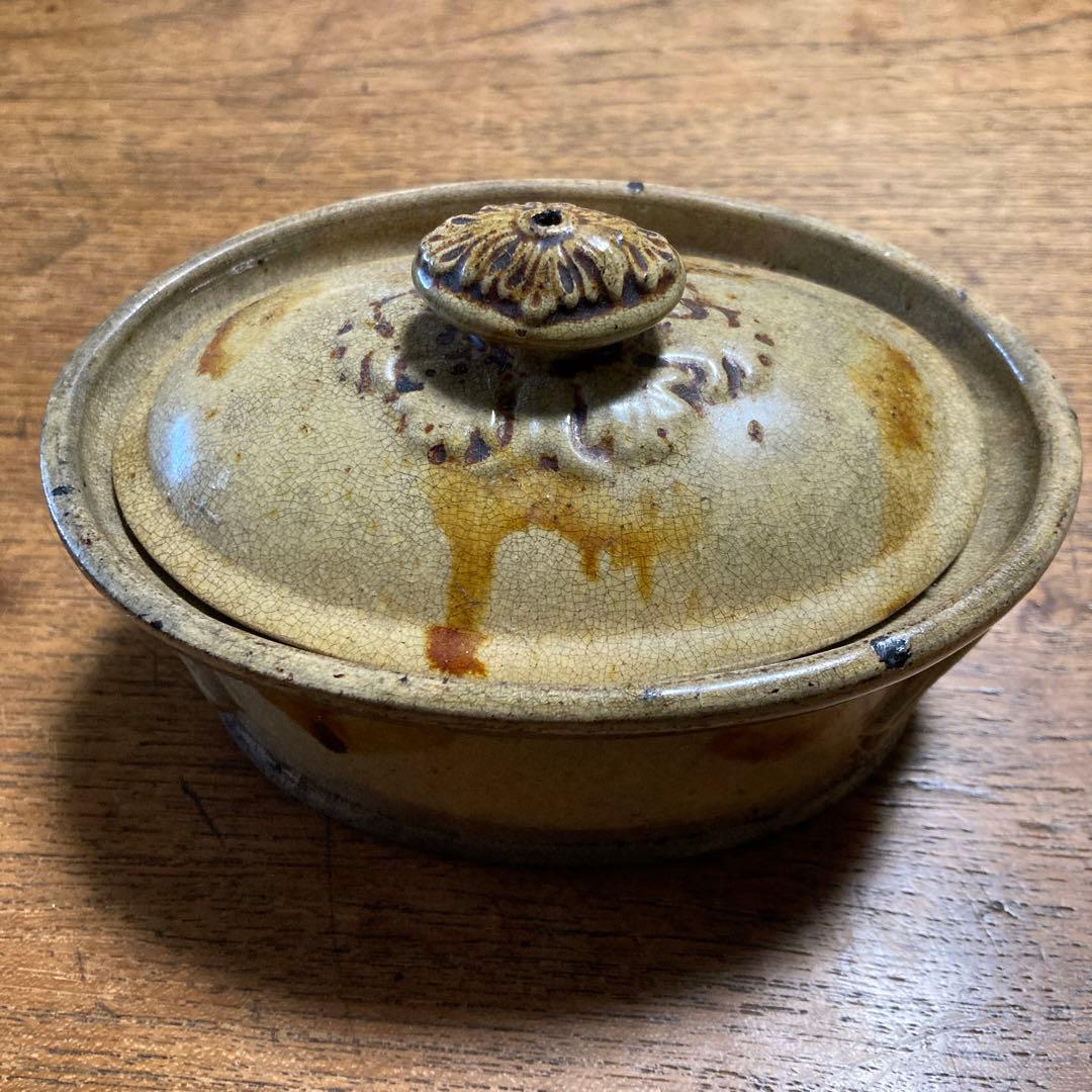 フランスアンティーク　テリーヌポット