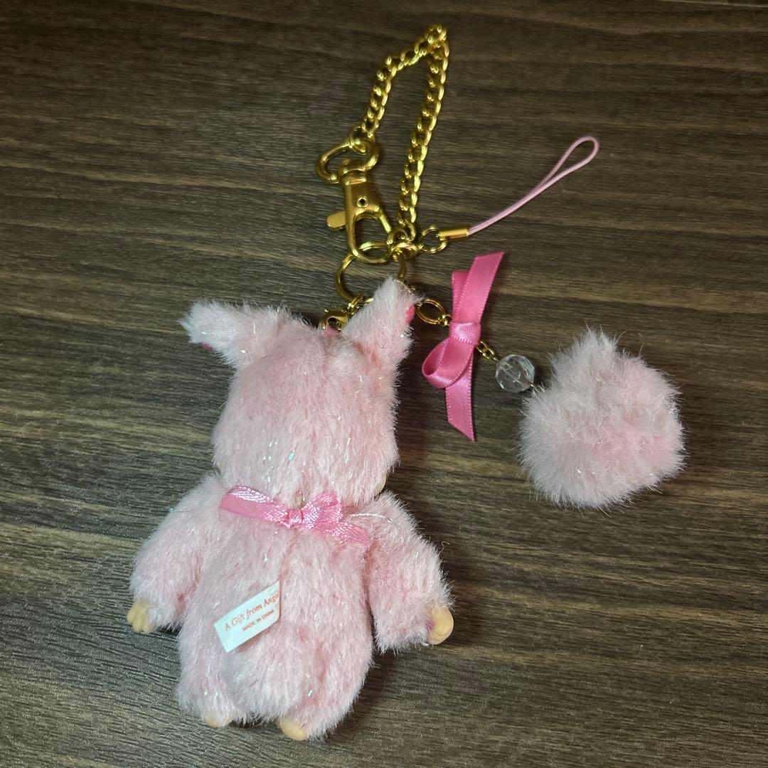 モンチッチ　チムたん　レア　キラキラ　ぬいぐるみ　ストラップ　キーホルダー