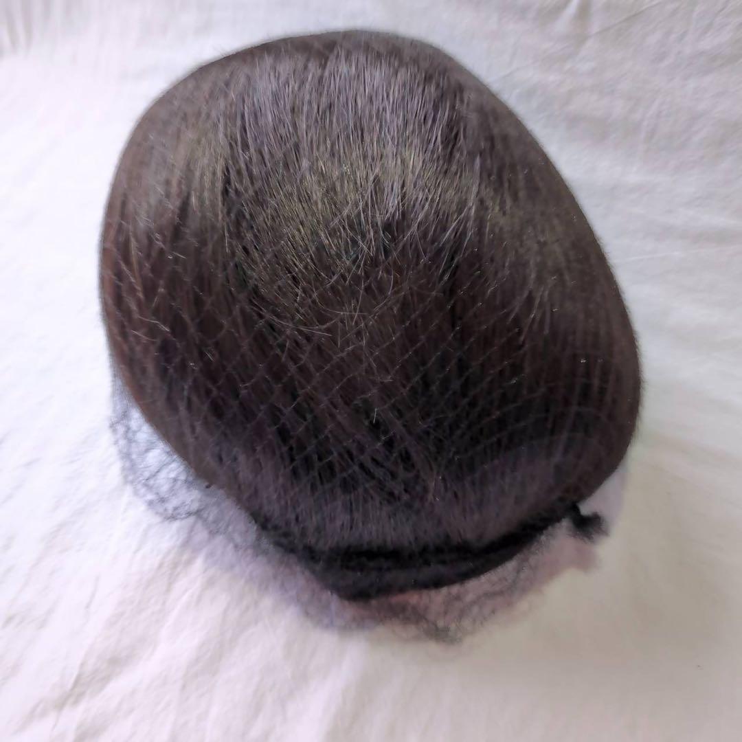 ウィッグ 人毛100% 簡単 イメチェン アレンジOK ショートヘア ブラック