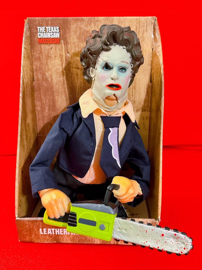 テキサスチェーンソー レザーフェイス サイドステッパー フィギュア 海外限定