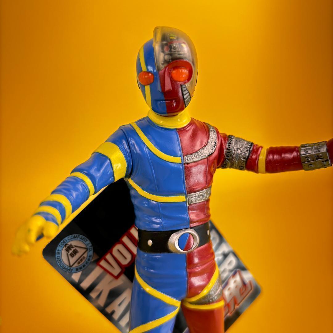 バンダイ　ソフビ魂　キカイダー・ハカイダー・ビジンダー　まとめてみました。