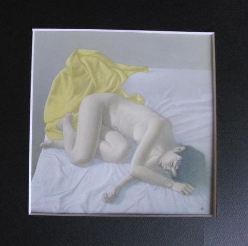 高塚省吾、【寂光】、希少な額装用画集より、新品額装付、状態良好