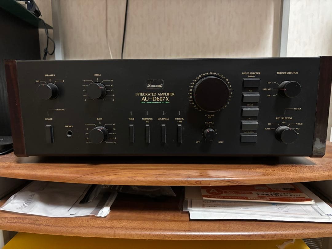 サンスイ AU-D607X インテグレーテッドアンプ完動品