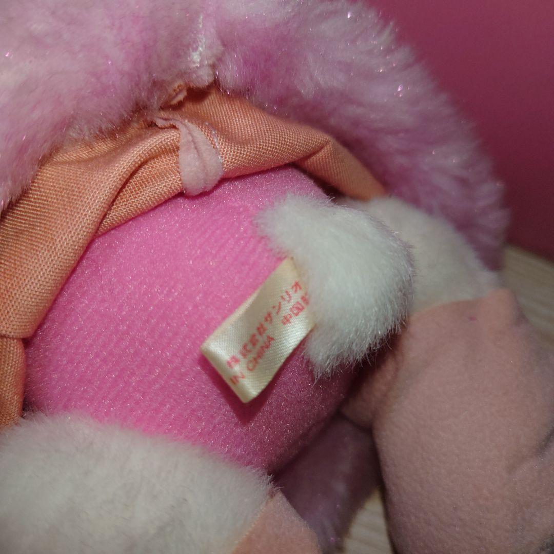 ハローキティ　バックスキン　ドール　ぬいぐるみ　サンリオ