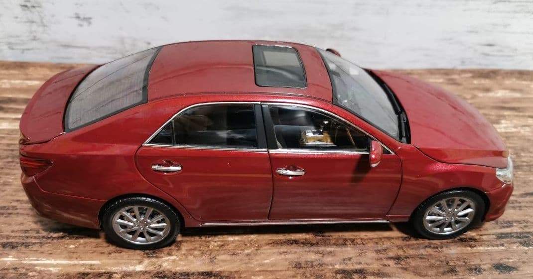 【非売品】一汽丰田（中国トヨタ）1/18ミニカー REIZ 鋭志 / マークX