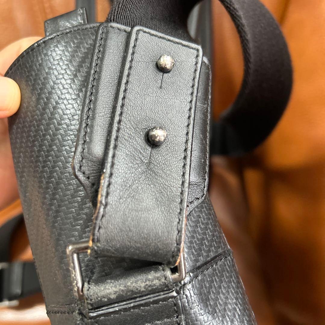 「最終価格」ダンヒル　ビジネスバッグ　馬革