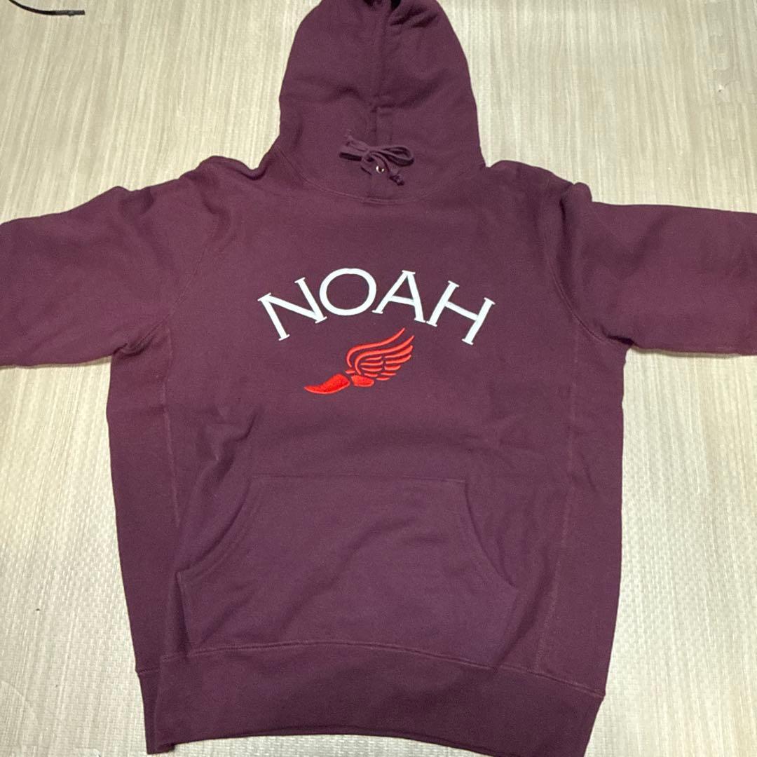 NOAH バーガンディ パーカー