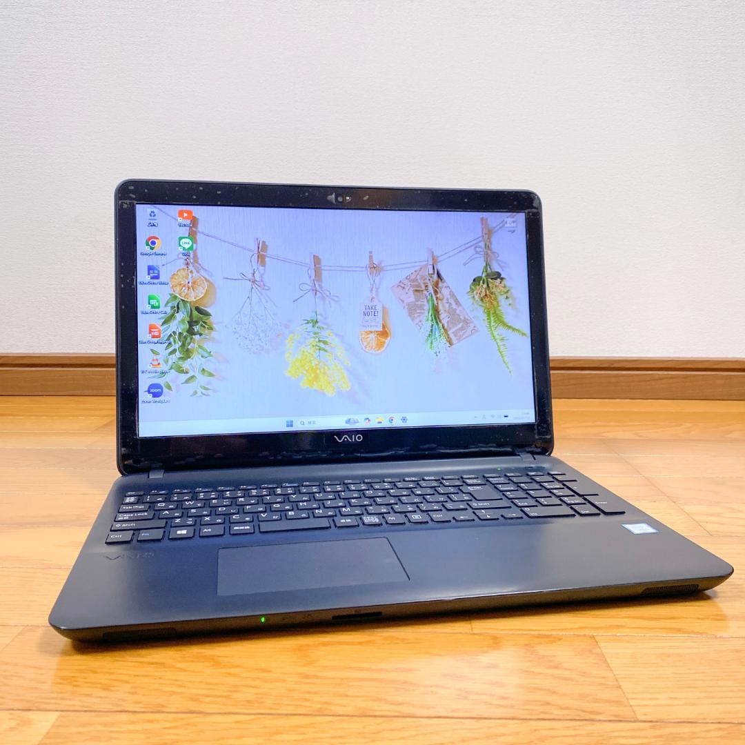 1台限り！4コアi5 SSD メモリ8 Win11 VAIO大画面ノートパソコン
