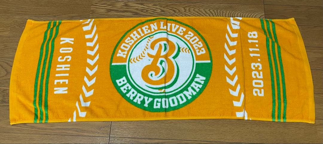 BERRY GOODMAN ベリーグッドマン　ツアーグッズ　タオル甲子園　17枚