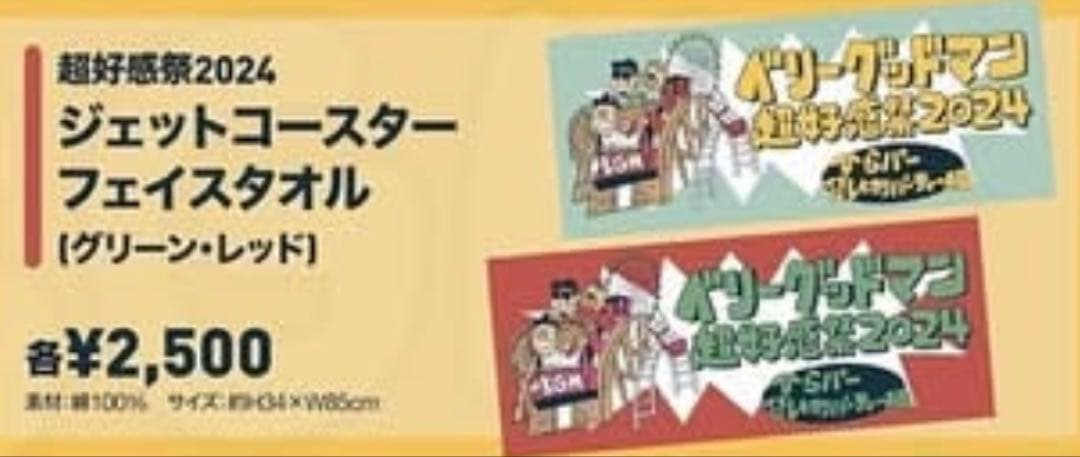 BERRY GOODMAN ベリーグッドマン　ツアーグッズ　タオル甲子園　17枚